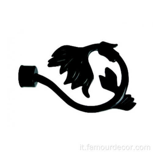 Bellissimo fiore Rattan Curtain Rod